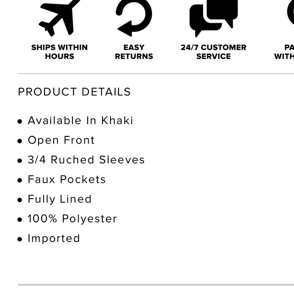 🆕 Fashion Nova: Nadine Blazer in Khaki - Picture 8 of 10